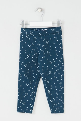 Legging Donkerblauw en Wit - Okaïdi