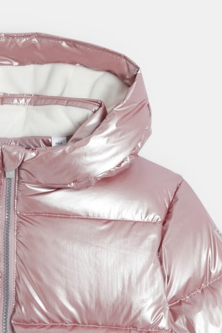 Gewatteerde Jas met Capuchon - Roze - Okaïdi