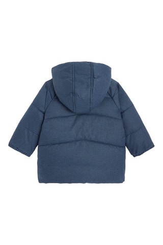 Gewatteerde Jas met Capuchon - Marineblauw - Obaïbi -