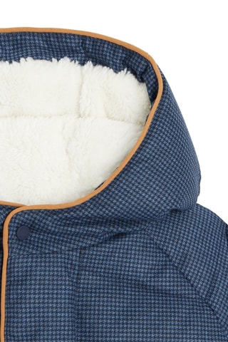 Gewatteerde Jas met Capuchon - Marineblauw - Obaïbi -