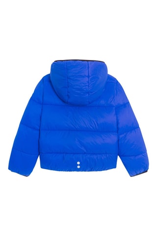 Gewatteerde Jas met Capuchon - Felblauw - Okaïdi