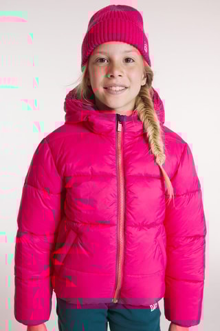 Gewatteerde Jas met Capuchon - Fuchsia - Okaïdi