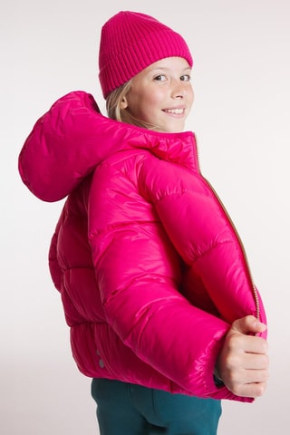 Gewatteerde Jas met Capuchon - Fuchsia - Okaïdi