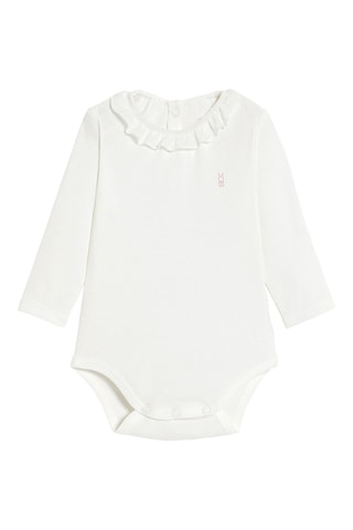 Spijkerbodysuit en Tuinjurk - Roze - Obaïbi