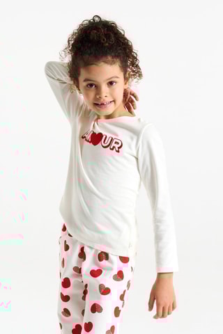 Pyjama - Rood en Wit - Okaïdi