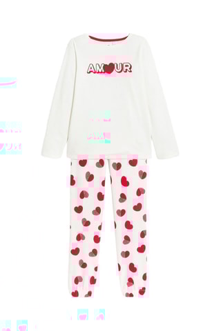 Pyjama - Rood en Wit - Okaïdi