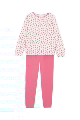 Pyjama Roze en Ecru - Okaïdi