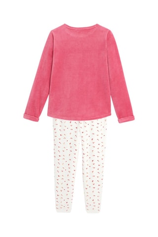Pyjama Roze en Ecru - Okaïdi
