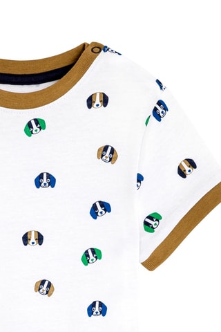T-shirt - Wit - Obaïbi -