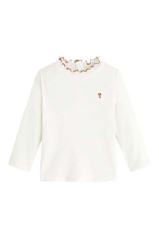 T-shirt - Wit - Obaïbi -