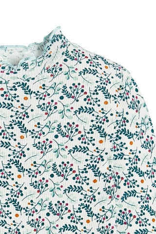T-shirt - Pauwblauw - Obaïbi -