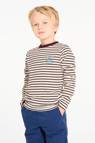 T-shirt - Bruin - Okaïdi