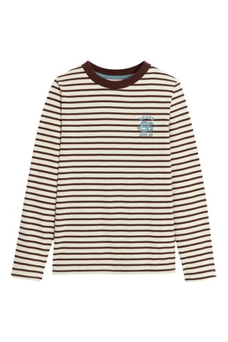 T-shirt - Bruin - Okaïdi