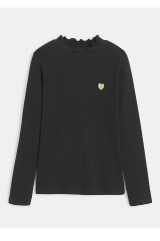 T-shirt - Zwart - Okaïdi