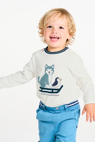 T-shirt - Blauw - Obaïdi