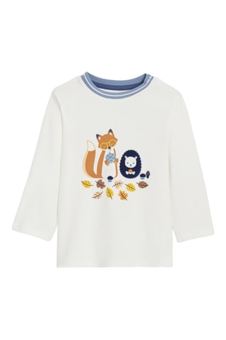 T-shirt - Bruin - Obaïbi