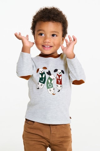T-shirt - Gemêleerd Grijs - Obaïbi