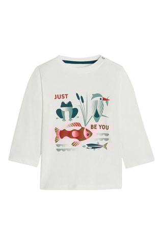 T-shirt - Wit - Obaïbi