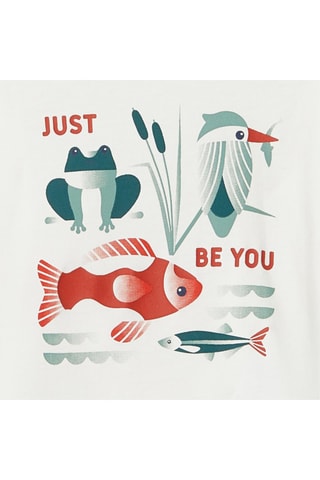 T-shirt - Wit - Obaïbi