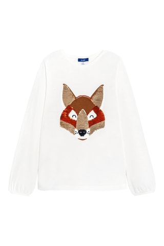 T-shirt - Ecru - Okaïdi