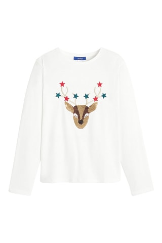 T-shirt - Ecru - Okaïdi
