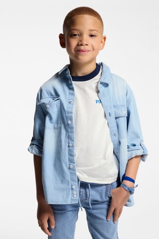 T-shirt - Wit - Okaïdi