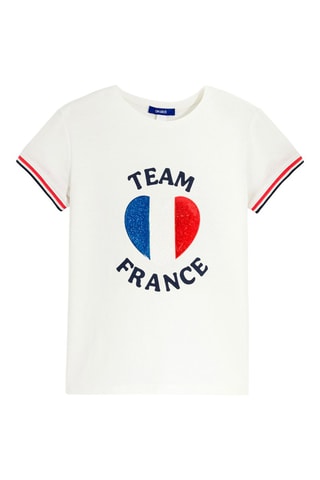 T-shirt - Wit - Okaïdi