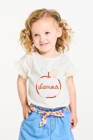T-shirt - Wit - Obaïbi
