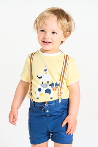 T-shirt - Geel - Obaïbi