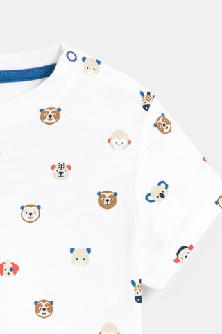 T-shirt - Wit - Obaïbi