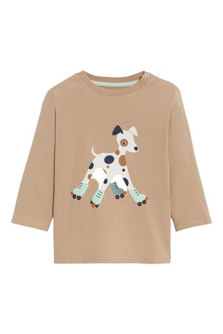 T-shirt - Beige - Obaïbi