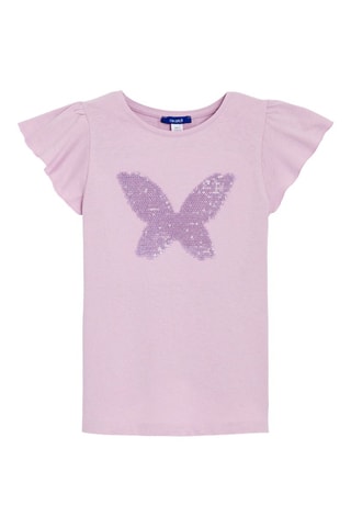 T-shirt - Lichtpaars - Okaïdi