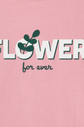 T-shirt. Roze - Okaïdi