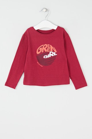 T-shirt. Rood - Okaïdi