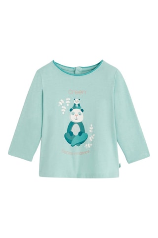 T-shirt. Zeegroen - Obaïbi