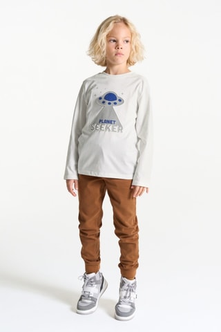 T-shirt - Wit - Okaïdi