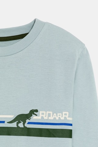 T-shirt - Hemelsblauw - Okaïdi