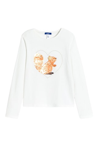 T-shirt - Wit - Okaïdi