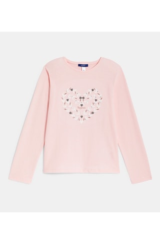 T-shirt - Roze - Okaïdi