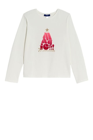 T-shirt - Ecru - Okaïdi