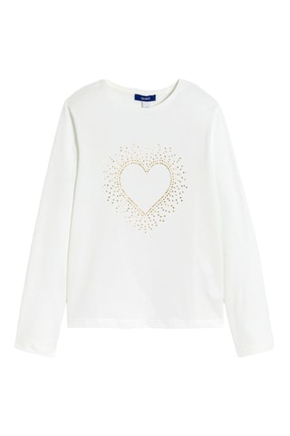 T-shirt - Ecru - Okaïdi