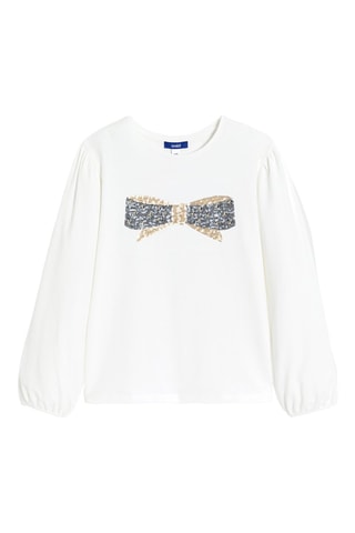 T-shirt - Ecru - Okaïdi