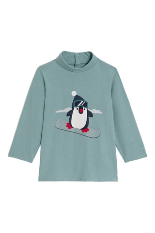 T-shirt - Zeegroen - Obaïbi