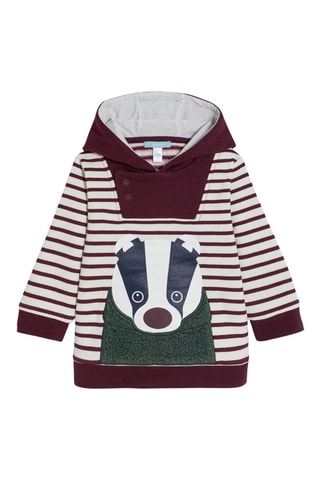 Sweater met Capuchon - Paars - Obaïbi