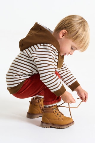 Sweater met Capuchon - Bruin - Obaïbi
