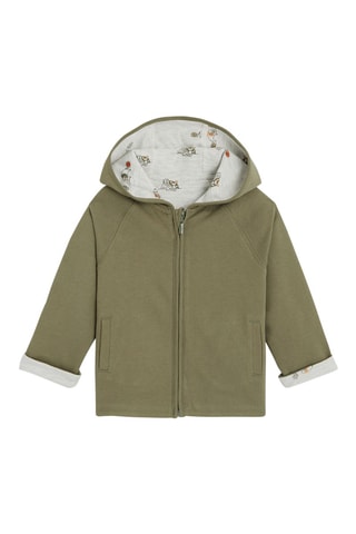 Dubbelzijdige Sweater met Capuchon - Groen - Obaïbi -