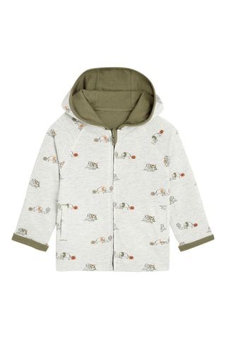 Dubbelzijdige Sweater met Capuchon - Groen - Obaïbi -