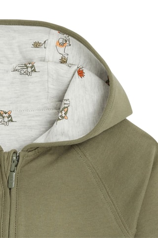 Dubbelzijdige Sweater met Capuchon - Groen - Obaïbi -