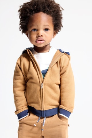 Sweater met Capuchon - Bruin - Obaïbi
