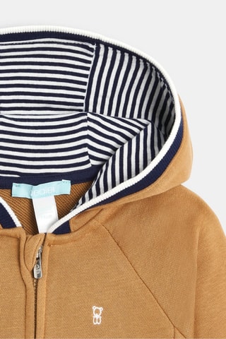 Sweater met Capuchon - Bruin - Obaïbi